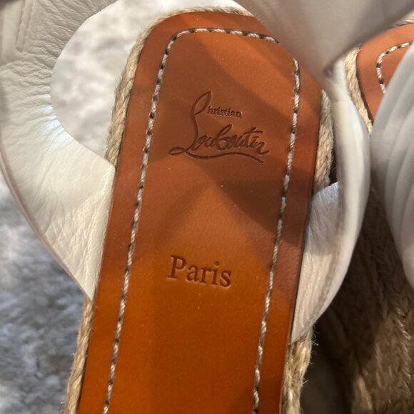 Christian Louboutin Platform Espadrilles 37 - Picture 4 of 8